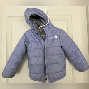 The North Face 3T reversible puffer coat